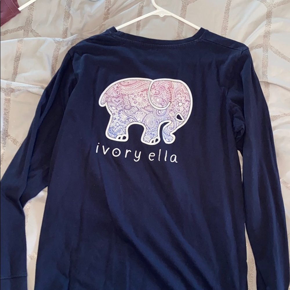 Long Sleeve Ivory Ella Tee
